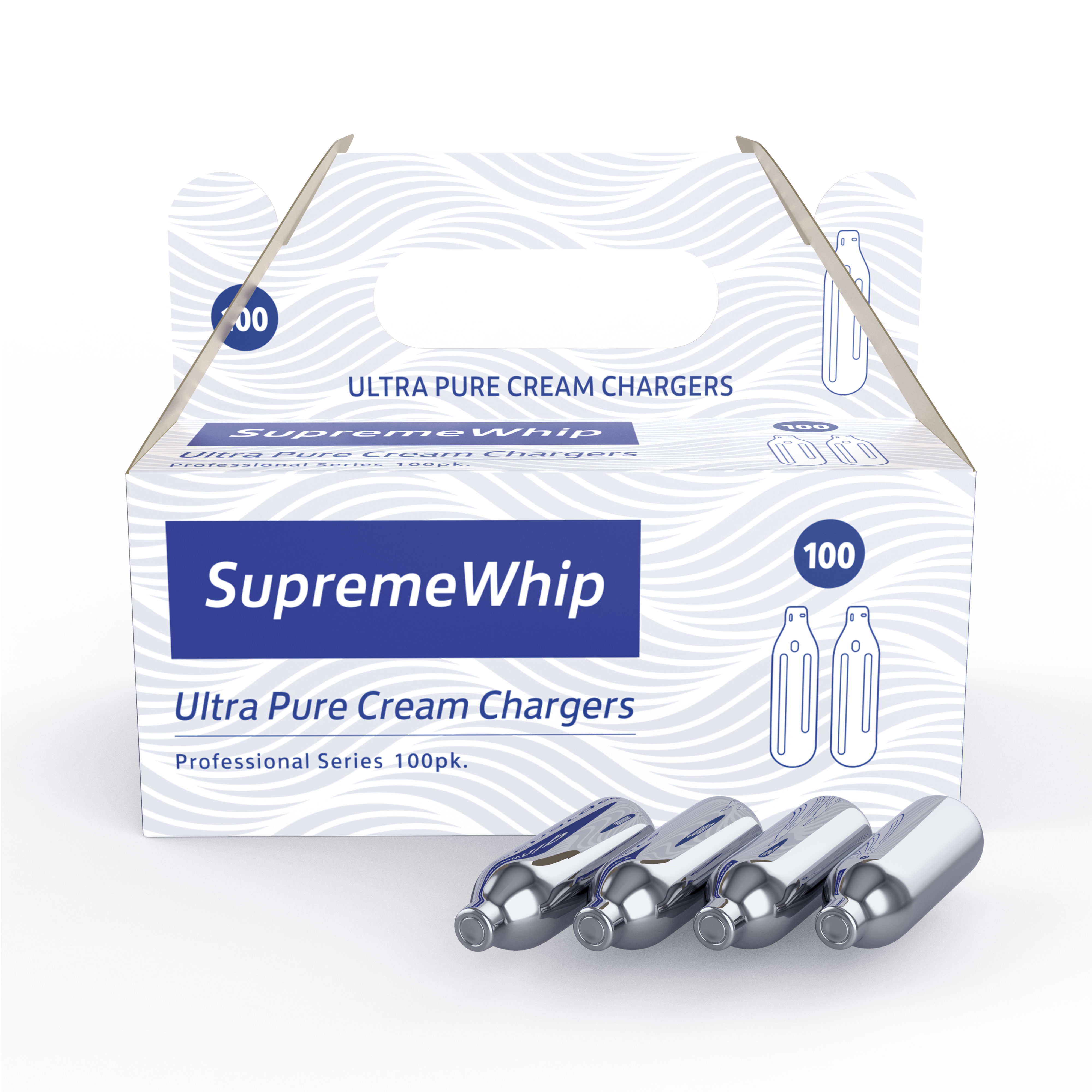 SupremeWhip Cream Chargers - 100 Pack WHOLESALE