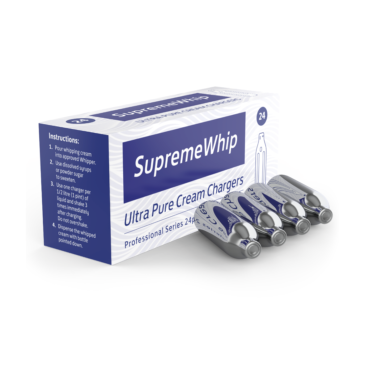 SupremeWhip Cream Chargers - 24 Pack Wholesale Enquires Contact Us