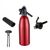 1 Liter QuickWhip Soda Siphon - RED